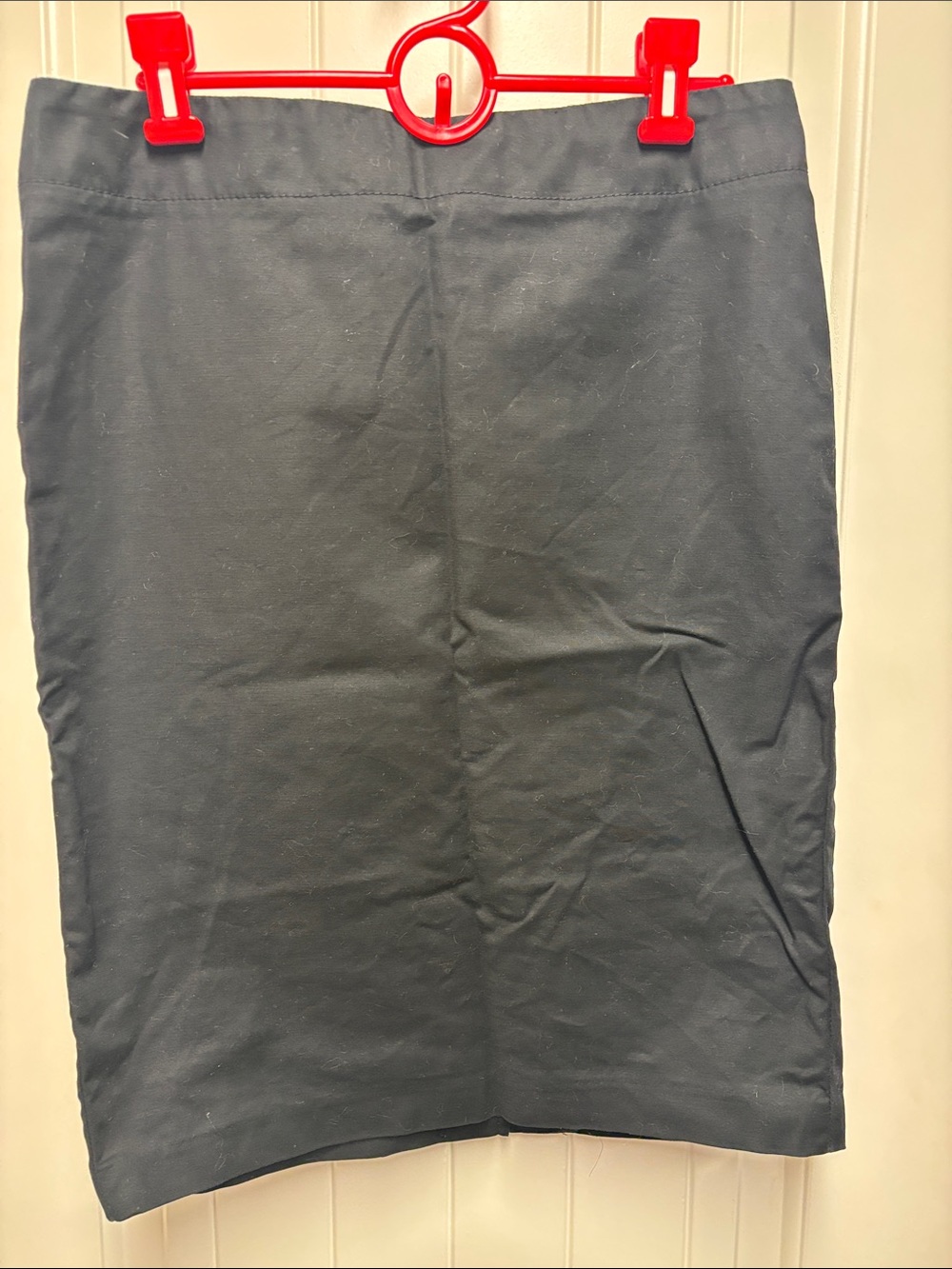Willi Smith Black Pencil Skirt